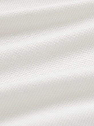 Modernes Ripp-Crop-T-Shirt