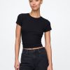 Modernes Ripp-T-Shirt