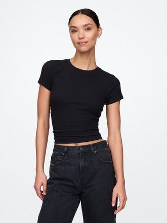 Modernes Ripp-T-Shirt