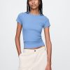 Modernes Ripp-T-Shirt