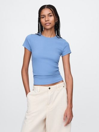 Modernes Ripp-T-Shirt
