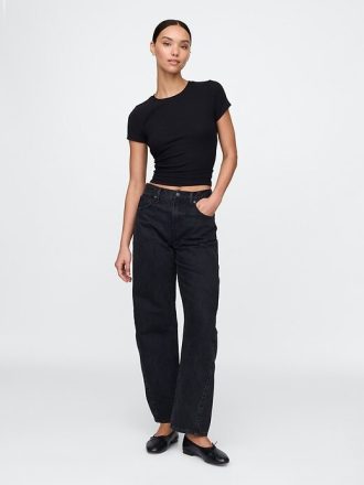 Modernes Ripp-T-Shirt
