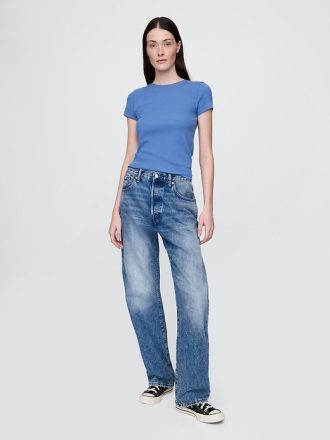 Modernes Ripp-T-Shirt