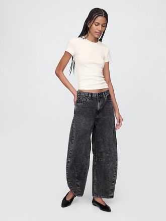 Modernes Ripp-T-Shirt