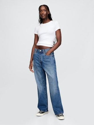 Modernes Ripp-T-Shirt