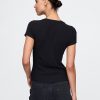 Modernes Ripp-T-Shirt