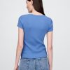 Modernes Ripp-T-Shirt