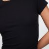 Modernes Ripp-T-Shirt
