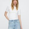Modernes T-Shirt mit Rundhalsausschnitt