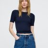 Modernes T-Shirt mit Rundhalsausschnitt