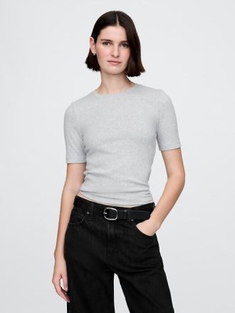 Modernes T-Shirt mit Rundhalsausschnitt