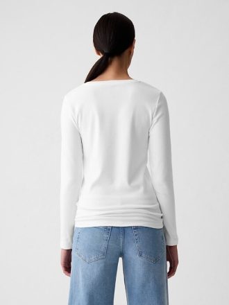 Modernes T-Shirt mit Rundhalsausschnitt