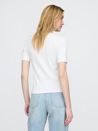 Modernes T-Shirt mit Rundhalsausschnitt