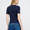 Modernes T-Shirt mit Rundhalsausschnitt