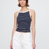 Modernes Tanktop mit Schürzenkragen Modernes Tanktop mit Schürzenkragen