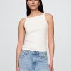 Modernes Tanktop mit Schürzenkragen Modernes Tanktop mit Schürzenkragen