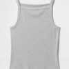 Modernes Tanktop mit Schürzenkragen