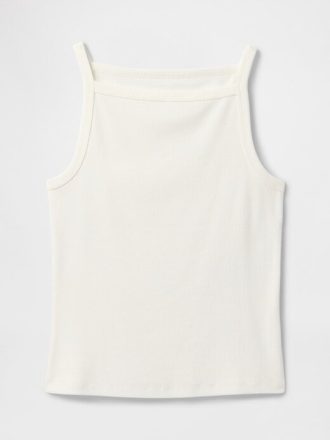 Modernes Tanktop mit Schürzenkragen