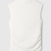 Modernes Tanktop mit Trichterhalsausschnitt und Rüschen Modernes Tanktop mit Trichterhalsausschnitt und Rüschen