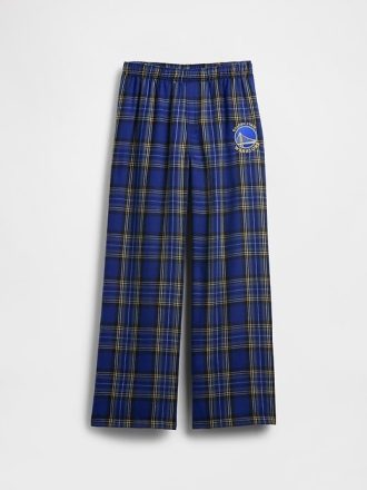 NBA Golden State Warriors Flanell-Pyjamahose für Kinder