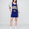 NBA Golden State Warriors Minikleid aus recyceltem Jersey NBA Golden State Warriors Minikleid aus recyceltem Jersey