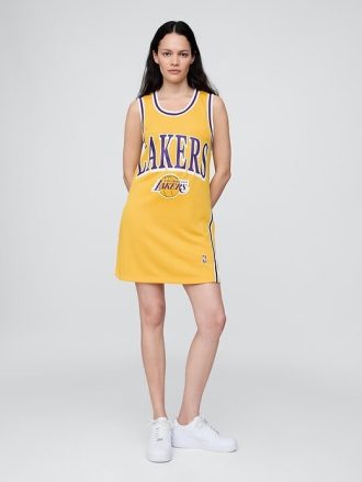 NBA Los Angeles Lakers Minikleid aus recyceltem Jersey