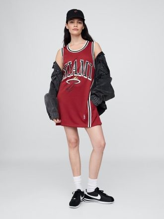 NBA Miami Heat – Minikleid aus recyceltem Jersey