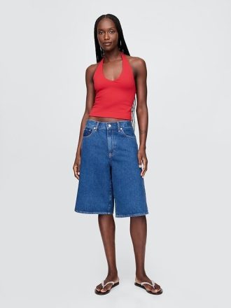Neckholder-Crop-Top aus CloseStrick
