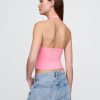 Neckholder-Crop-Top aus CloseStrick Neckholder-Crop-Top aus CloseStrick
