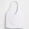 Neckholder-Crop-Top aus CloseStrick Neckholder-Crop-Top aus CloseStrick