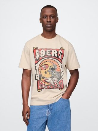NFL San Francisco 49ers Grafik-T-Shirt für Erwachsene