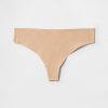 No Show Tanga aus Bio-Stretch-Baumwolle No Show Tanga aus Bio-Stretch-Baumwolle