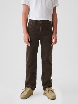 Original Straight Jeans aus Cord im Stil der 90er für Kinder