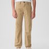 Original Straight Jeans aus Cord im Stil der 90er für Kinder Original Straight Jeans aus Cord im Stil der 90er für Kinder