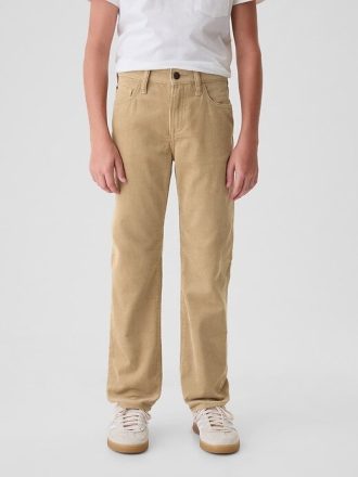 Original Straight Jeans aus Cord im Stil der 90er für Kinder