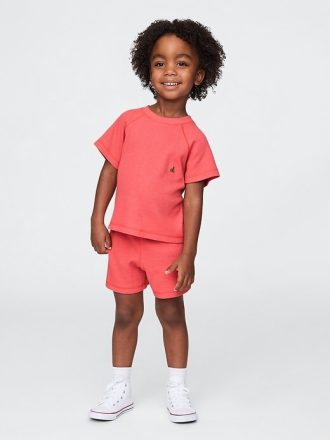 Outfit-Set aus Waffelstrick für Babys und Kleinkinder