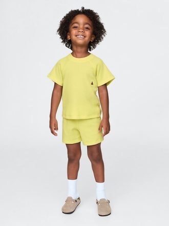 Outfit-Set aus Waffelstrick für Babys und Kleinkinder