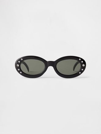 Ovale Retro-Sonnenbrille für Kinder