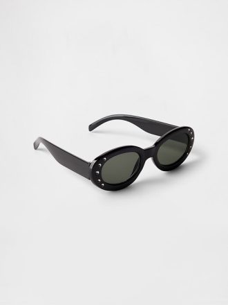 Ovale Retro-Sonnenbrille für Kinder