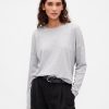 Oversize-Crop-T-Shirt aus Supima®-Baumwolle Oversize-Crop-T-Shirt aus Supima®-Baumwolle