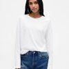 Oversize-Crop-T-Shirt aus Supima®-Baumwolle