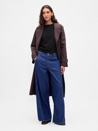 Oversize-Crop-T-Shirt aus Supima®-Baumwolle