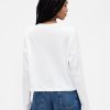 Oversize-Crop-T-Shirt aus Supima®-Baumwolle