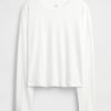 Oversize-Crop-T-Shirt aus Supima®-Baumwolle