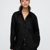 Oversize-Hemd aus 100 % Leinen Oversize-Hemd aus 100 % Leinen