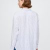 Oversize-Hemd aus 100 % Leinen Oversize-Hemd aus 100 % Leinen