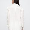 Oversize-Hemd aus 100 % Leinen Oversize-Hemd aus 100 % Leinen