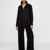 Oversize-Hemd aus 100 % Leinen Oversize-Hemd aus 100 % Leinen