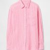 Oversize-Hemd aus 100 % Leinen Oversize-Hemd aus 100 % Leinen