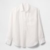 Oversize-Hemd aus 100 % Leinen Oversize-Hemd aus 100 % Leinen
